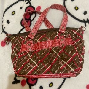 Red and brown y2k shoulder bag !❤️🤎